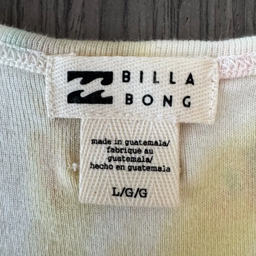 NWT Billabong Women's Tie Dye Tank Top Size Large - Picture 6 of 7